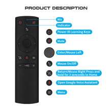 G21S 2.4G语音遥控器安卓机顶盒空中飞鼠Voice Remote Control