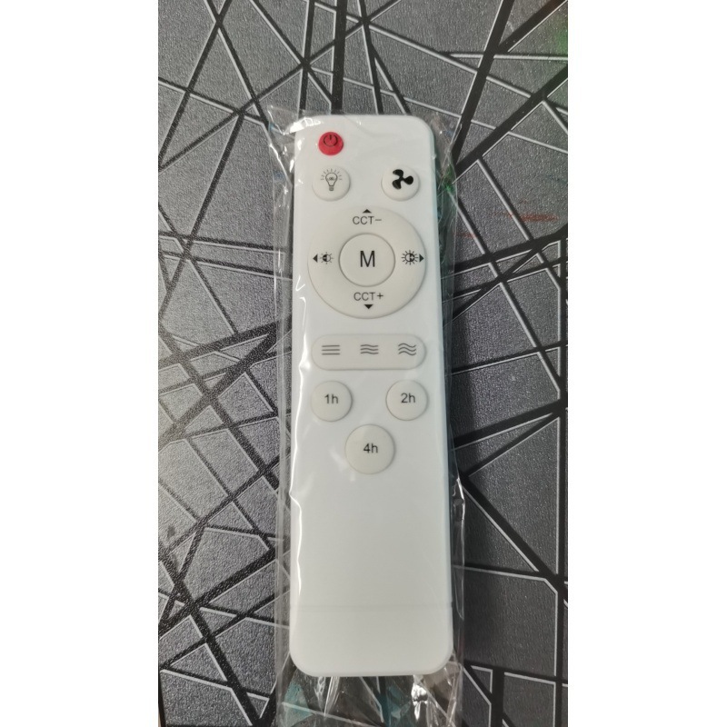 Luz de ventilador de control remoto inteligente D con atenuación de tres colores Dormitorio doméstico con atenuación de tres colores Luz de ventilador de habitación infantil Luz de ventilador de araña