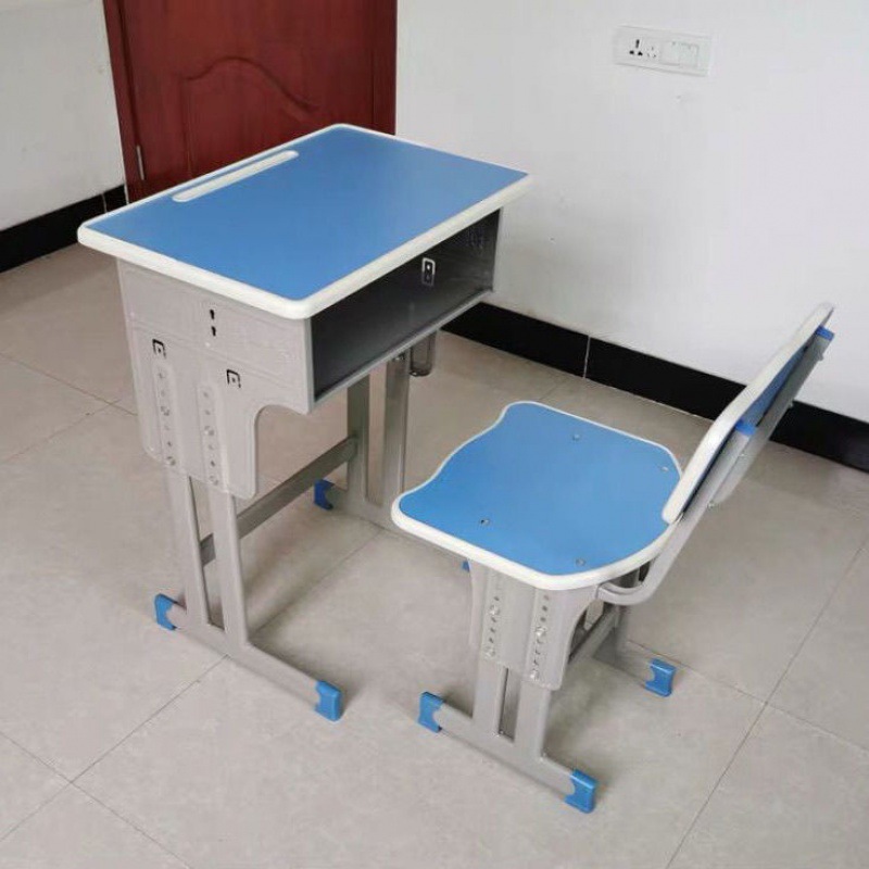 단일 이중 기둥 등받이 파란색과 흰색 - 도매 - 8개 세트 이상 무료 배송