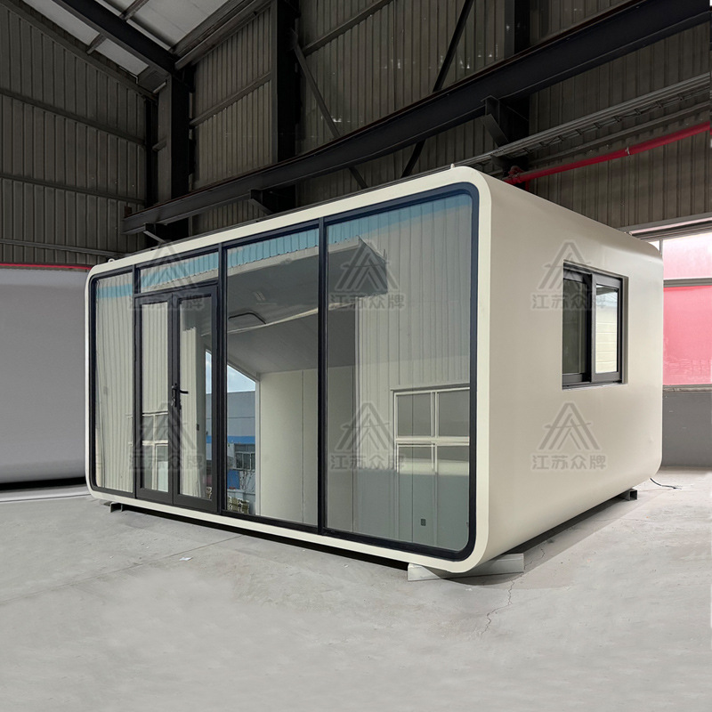 Apple Warehouse Mobile Room Librería Oficina cápsula espacial Residentes B & B Office Sunshine Room Station Lounge