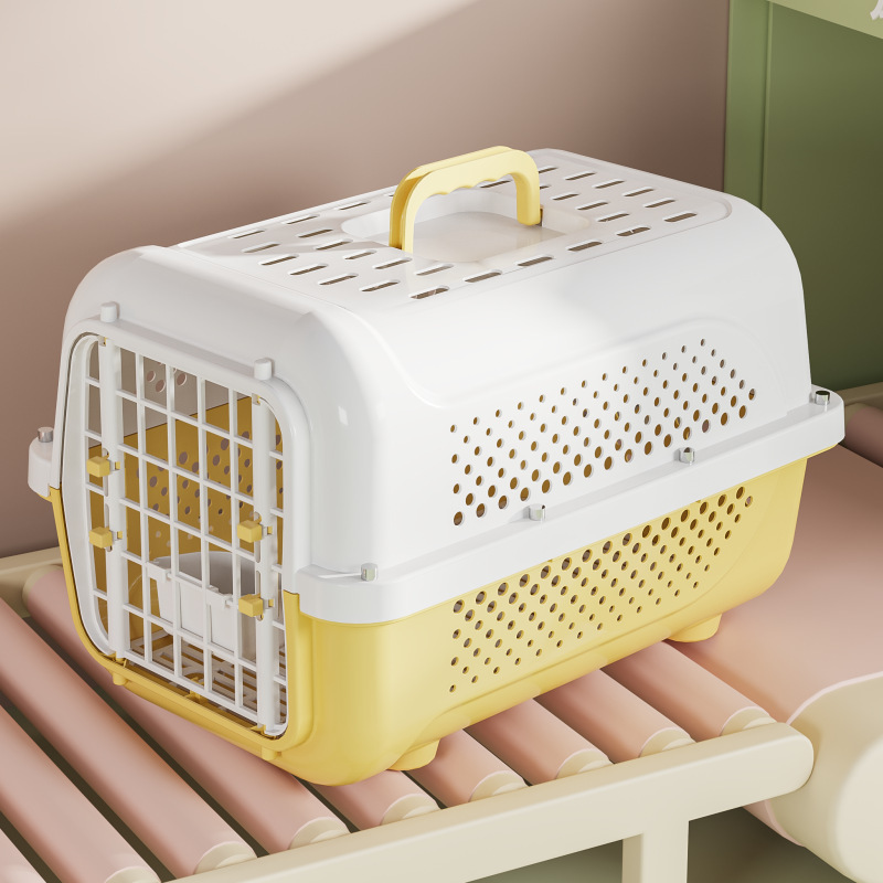 Pet Air Box Cats Going Out Portable Cat Cage Cat Bag Dog Carrier Box Portable Car Dog Cage Space Box