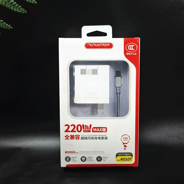 Xun K010T/type-c flash charging set//