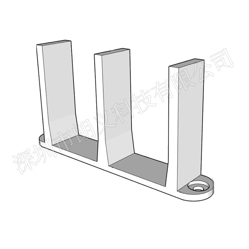 Sliding wardrobe door floor rail bracket manufacturer 1-3/8 inch wide door universal accessories floor rail bracket
