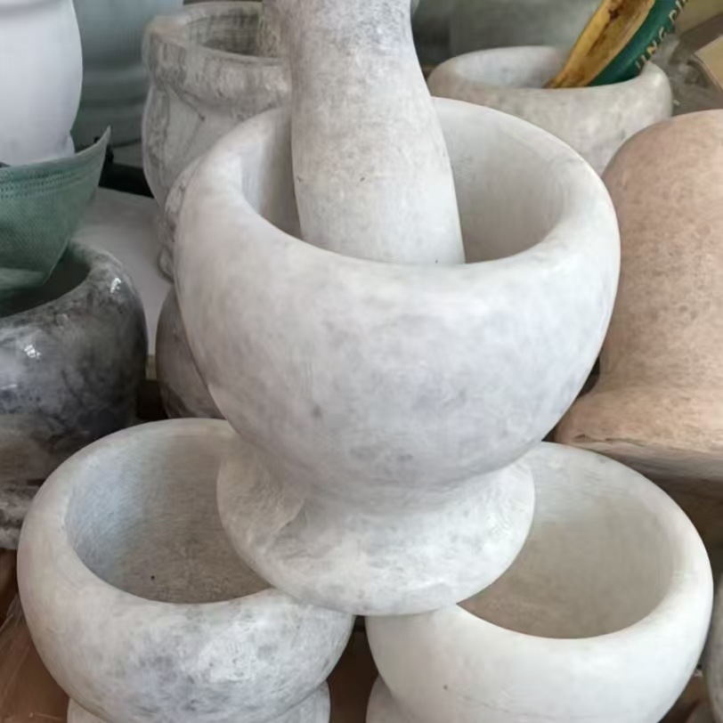 Mortero de ajo, machacador de piedra, machacador de ajo, machacador doméstico, machacador, machacador, machacador de ajo antiguo manual