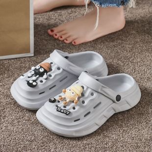 �¿��ЬŮ����^����ЬŮ�ļ��⴩��������EVAɳ����ʿ����Ь