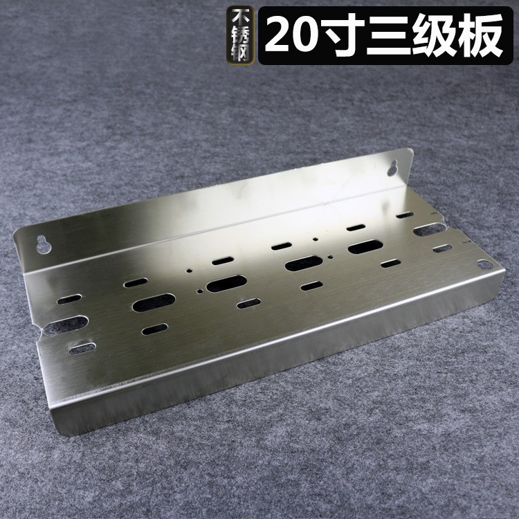 20 pulgadas de acero inoxidable placa colgante 1,2 MM tubo purificador de agua pieza colgante comercial tres soporte de filtro al por mayor