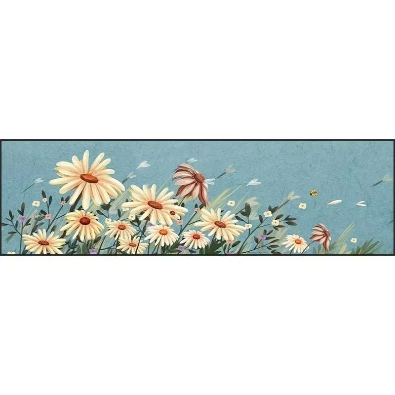 Productos genuinos Mona Lisa Royal punto de cruz crisantemo salvaje salón simple hermosas flores sin Gancho 36 colores bordado completo image 5