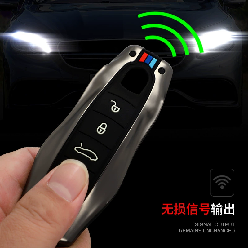 Подходит для ключа Porsche Key Bar Cayenne Macan Panamera — чехол для ключа