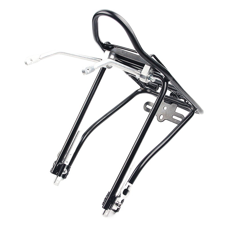 67020-pulgadas bicicleta plegable bicicleta trasera estante ajustable adecuado para una variedad de estantes de bicicleta de montaña