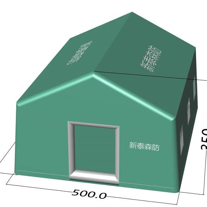 Carpas inflables de rescate de emergencia Carpas inflables grandes de socorro en casos de desastre Carpas médicas Carpas de construcción al aire libre Carpas móviles
