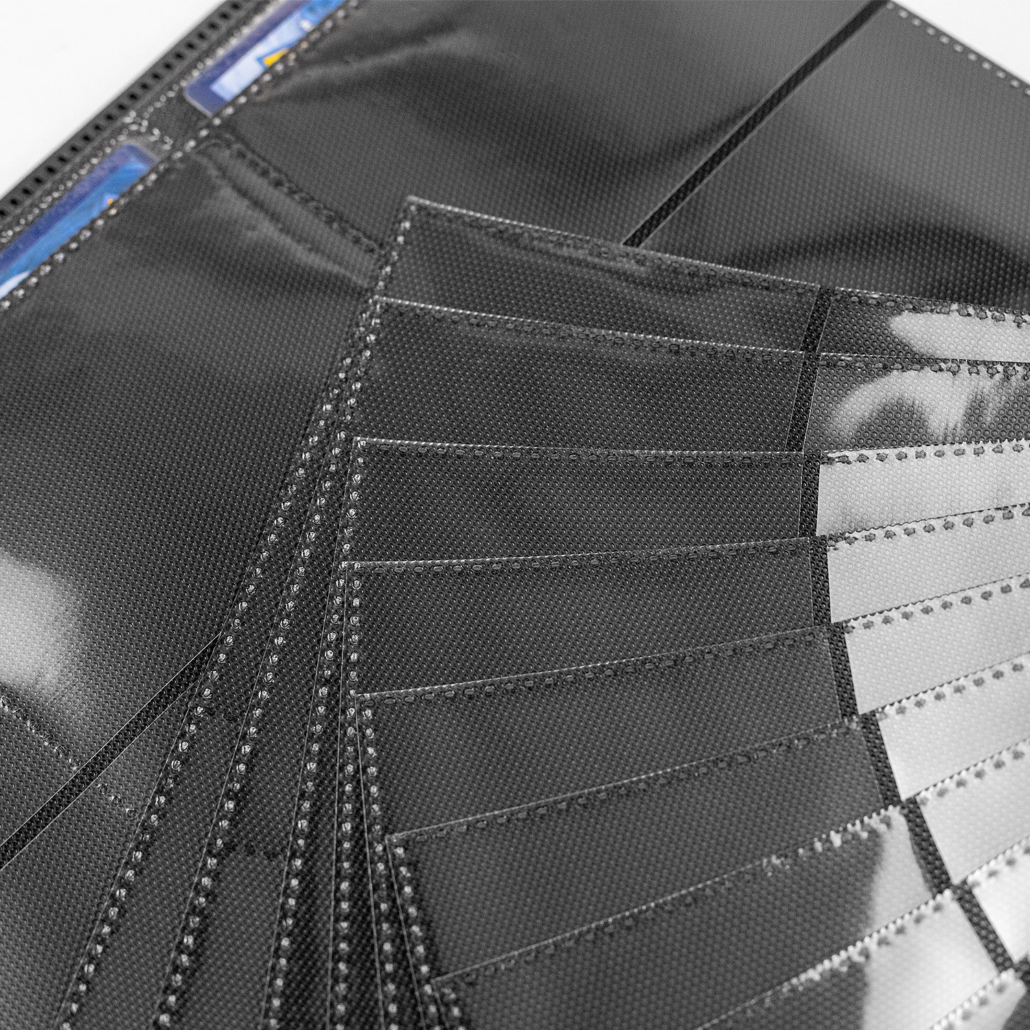 9 Palacio rejilla negro vendaje tarjeta libro juego anime tarjeta colección libro Bao Ke Meng Ultraman libro de almacenamiento de gran capacidad