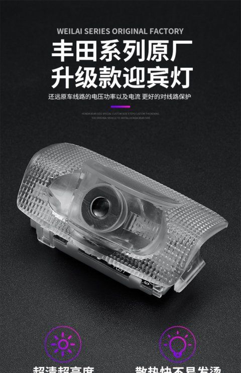 Alphard Welcome Light Alphard/Vellfire 30 Series Alphard Projection Door Light Modification