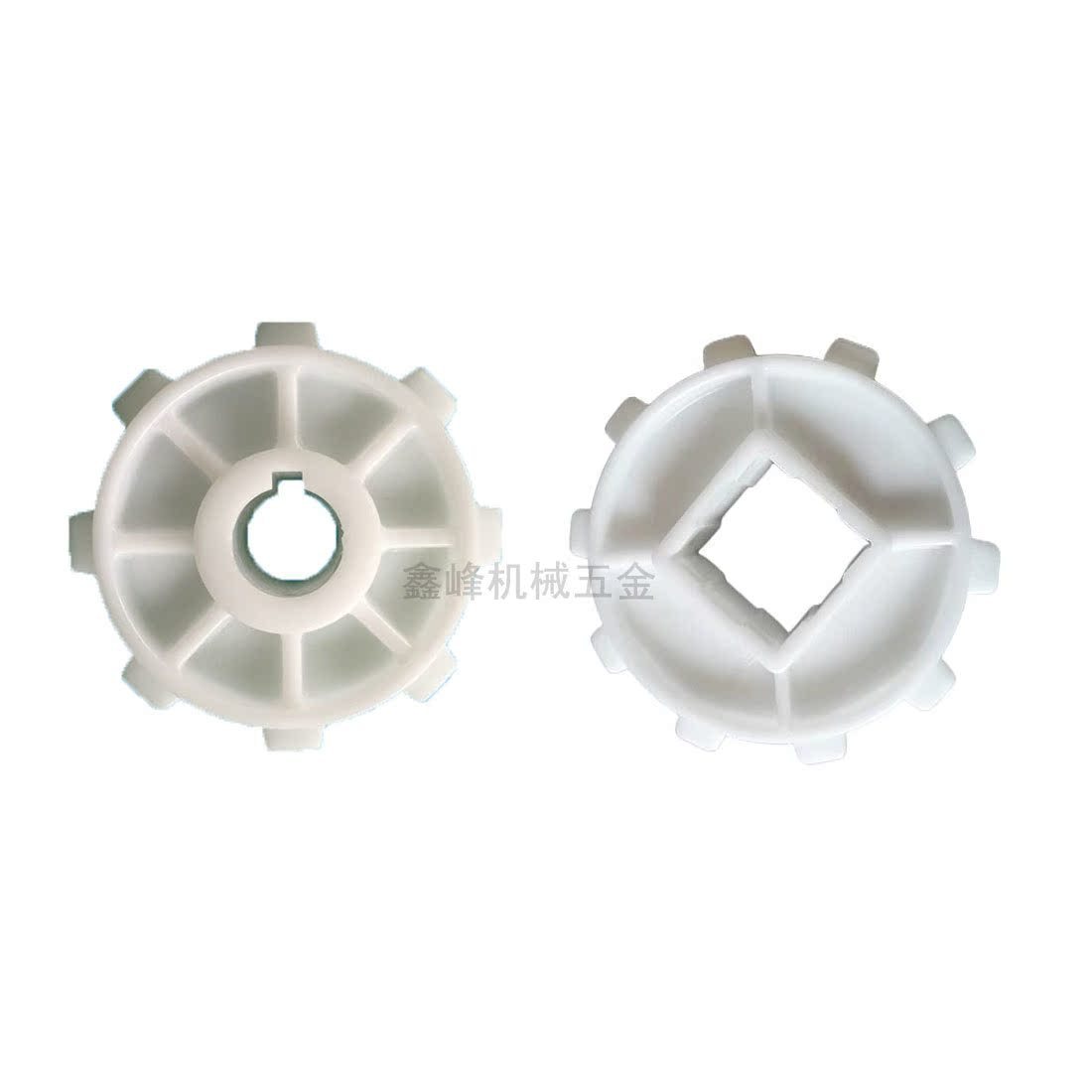 50.8节距OPB网带链塑料配套链轮8/10/12牙齿轮注塑轮圆方孔传动轮