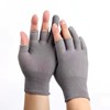 Black nylon pack suitable for men and women, thin gloves, fingerless