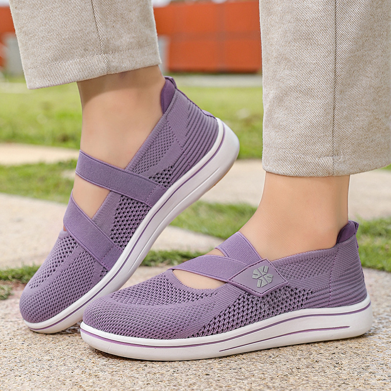 New Style Shoes for the Elderly, Summer Hollow Breathable Mom Shoes, Lightweight Non-Slip Rubber Sole Sports Casual Shoes, Large Size Women's Shoes New Style Shoes for the Elderly, Summer Hollow Breathable Mom Shoes, Lightweight Non-Slip Rubber Sole Sports Casual Shoes, Large Size Women's Shoes