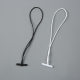 Factory direct supply plastic hanging grain multi-color clothing tag label hanging grain wire buckle hanging rope multi-hand wearing rope hanging grain