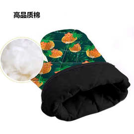 有趣的厨房套装向日葵烤箱手套和锅架可机洗
