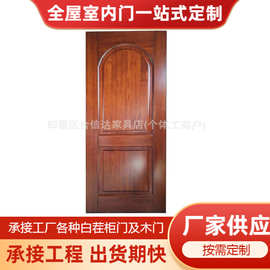 实木外压线门整套家用进户门卧室房间门实木套装门厨房木门