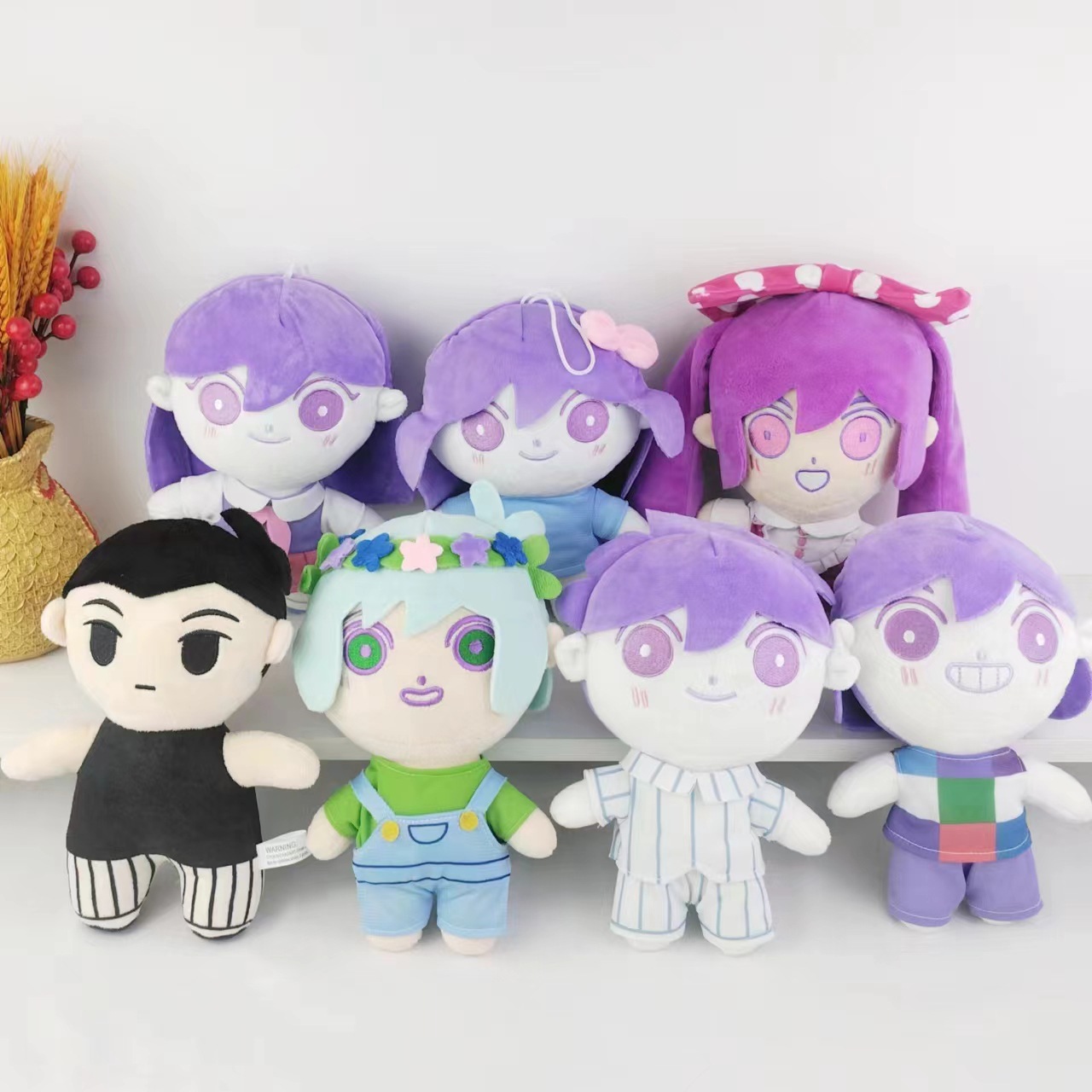 cross-border omori plush redemptive journey across time and space plush toy figurine cotton doll