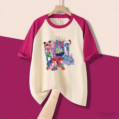Amazonの新しい大きいサイズのゆったりとした半袖夏ヨーロッパとアメリカのトレンディな女性用Tシャツと女性用トップスが在庫あり