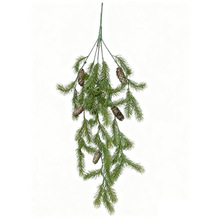 亚马逊跨境仿真松针仿真植物配件圣诞节摄影拍照道具装饰配件