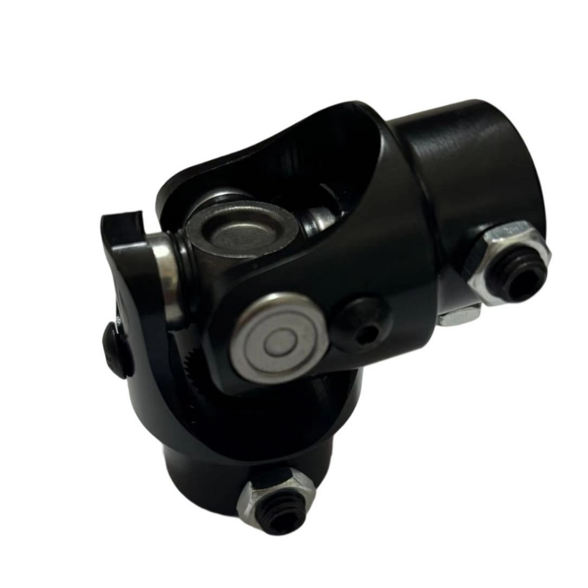 高精密小间隙十字轴万向联轴器高精度可伸缩WXG89连轴器顶丝固定