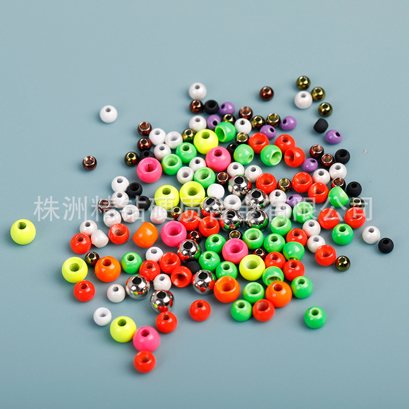 飞蝇钓铜鱼坠 樱桃红铜珠   规格型号颜色齐全