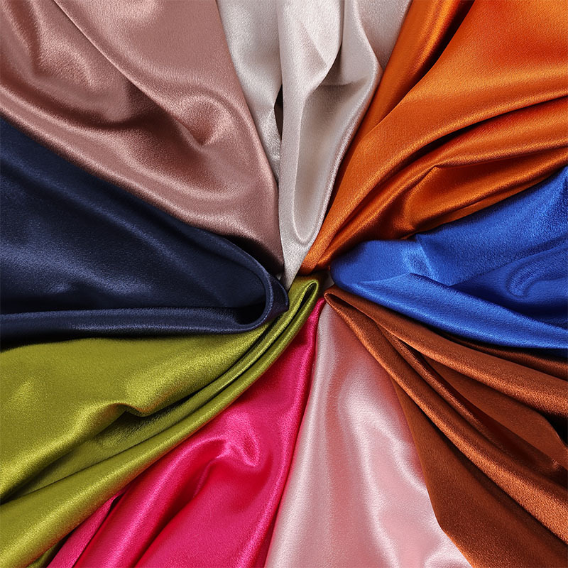 Thick crystal satin satin satin satin fabric glitter satin dress women's clothing dress stage clothing fabric wholesale