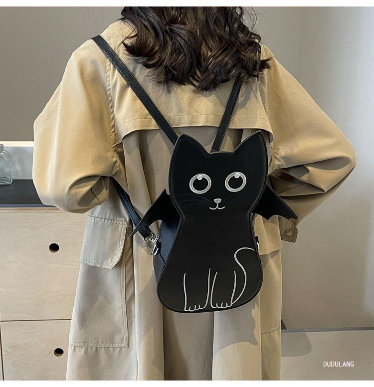 Waterproof 16 Inch Cat Daily Women's Backpack display picture 4