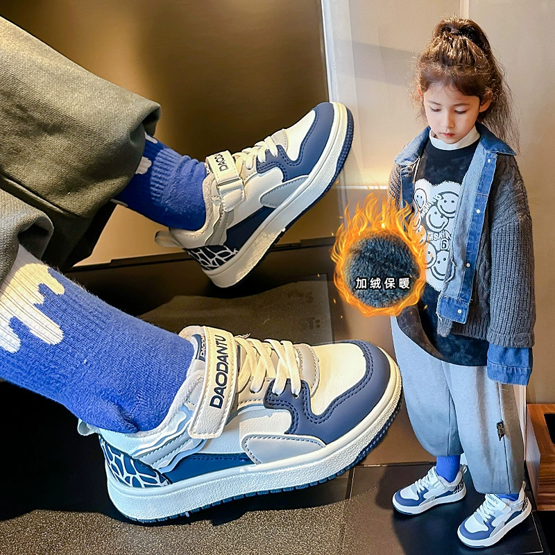 Children's demi-season casual footwear for boys, set, sports shoes, for teenagers