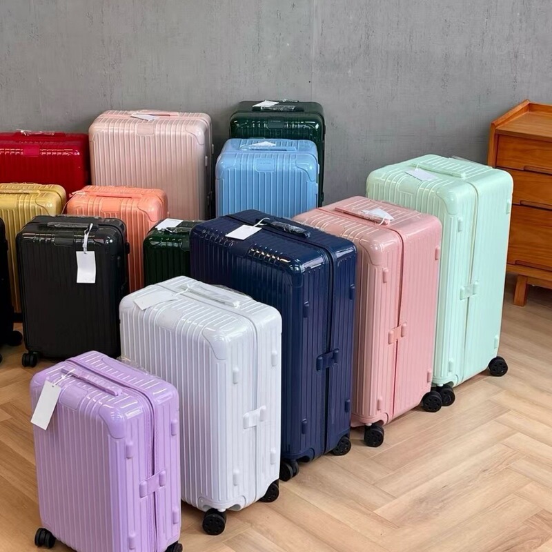 Rimofa R-Style Essential Trunk Ultra-Lightweight Carry-On Suitcase with Combination Lock