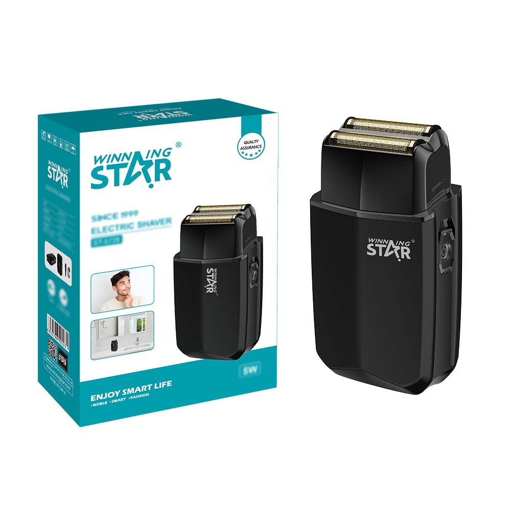 Winning Star TYPE-C doméstico transfronterizo carga pequeña afeitadora eléctrica alternativa impermeable portátil