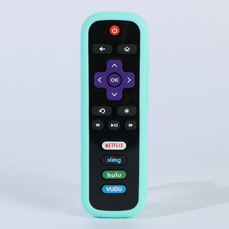 Universal silicone remote control, rainbow protective case, increased thickness, fall protection