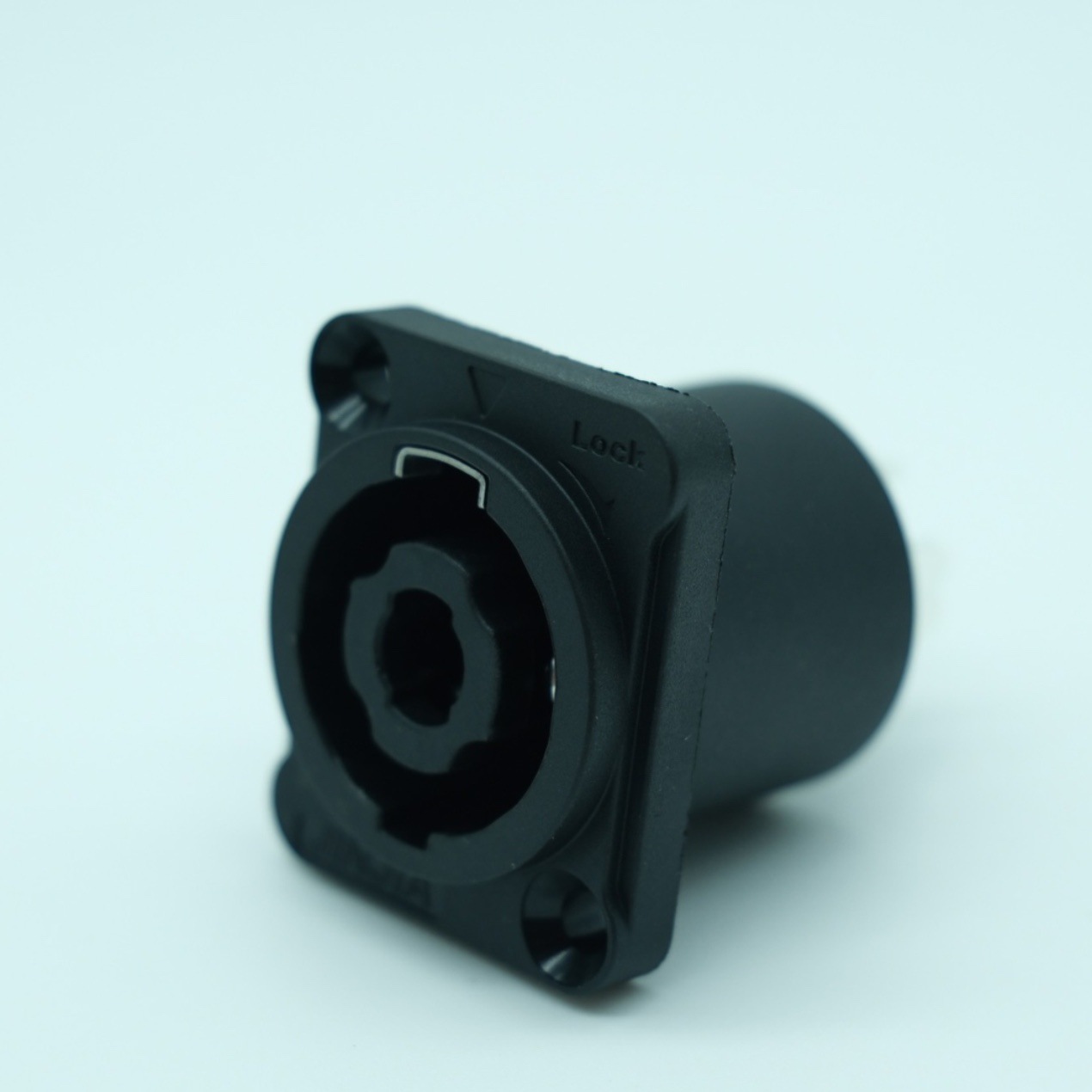 大电流50A xlr卡侬座插座 镀金卡侬头卡侬插座音响插座