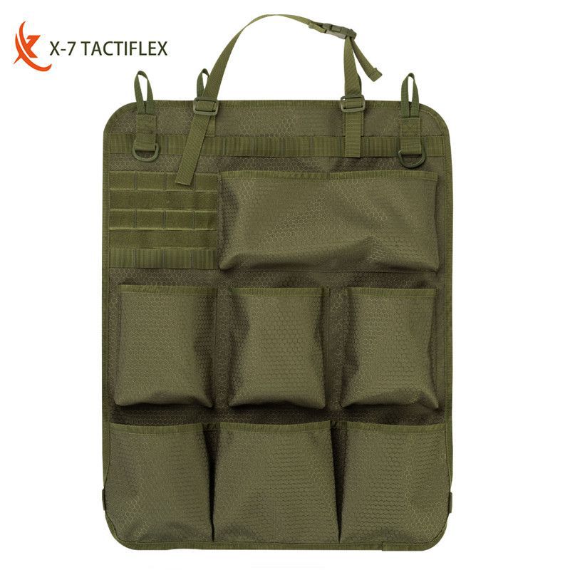 니트 소재 축구 체크 무늬 그린