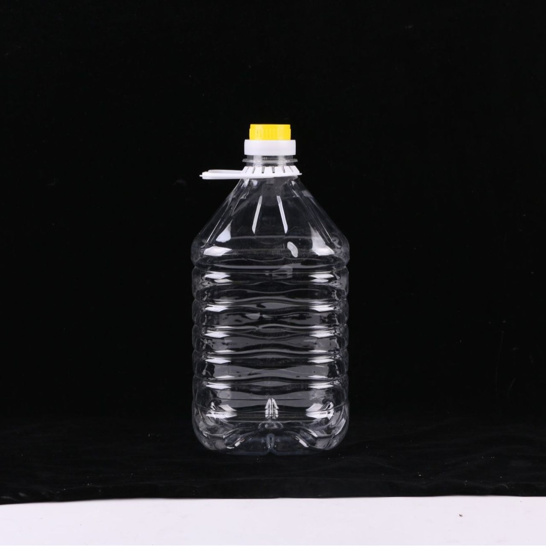 4L/4.5L手提塑料密封包装油桶4.5升酒精食用油桶透明8斤纯净水桶