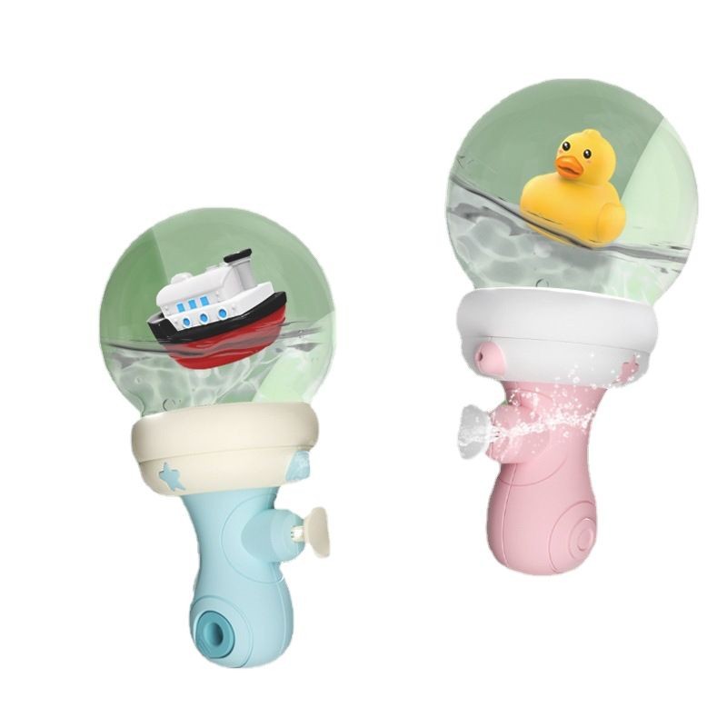 Cartoon travel water gun for bath play in water for boys