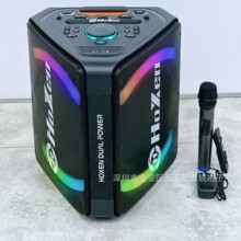 新款10寸三角舞台蓝牙音响RGB彩灯大功率可移动音响SP-260429-6