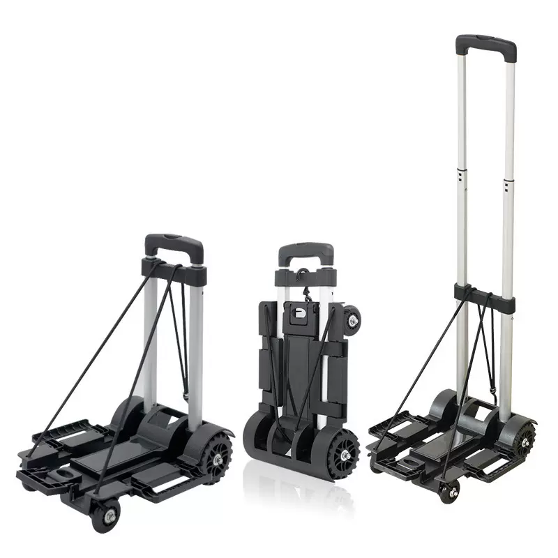 亚马逊小拉车折叠家用搬运拖车便携摆摊手推车hand trolley行李车