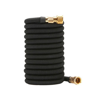 New Black Telescopic Water Pipe Car Wash Magic Water Pipe Gardening Watering Hose Anti-Freeze Car Wash Set Hose