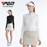 PGM базовый слой для гольфа, женская футболка с длинными рукавами, спортивная ткань, галстук-бабочка, модная спортивная одежда для гольфа