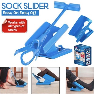 Cross-Border Sock Slidertv New Product Lazy Sock Wearing Device Sock Wearing Aid Creative Supplies in Large Quantities in Stock