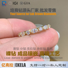 18K��IGI������ʯ��ָŮŷ����ָ�����Դͷ����Ʒ�ƴ����羳����