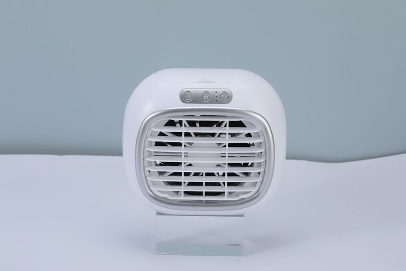 噴霧冷風機携帯デスクトップ扇風機usbミニ冷凍エアコン家庭用オフィス小型冷風機|undefined