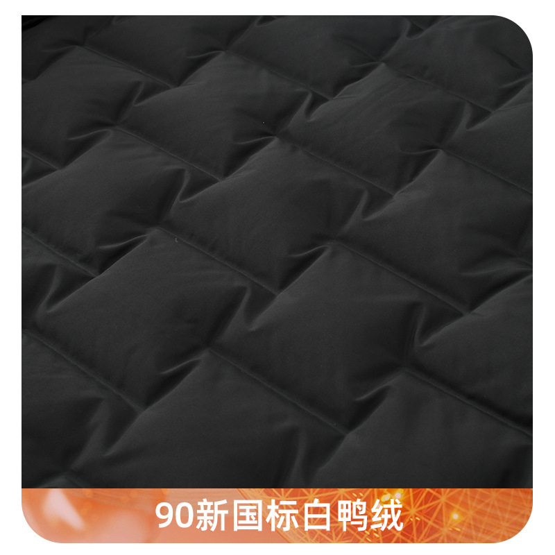 新款户外运动羽绒服保暖防风男士立领90国标白鸭绒秋冬外套平替女|undefined