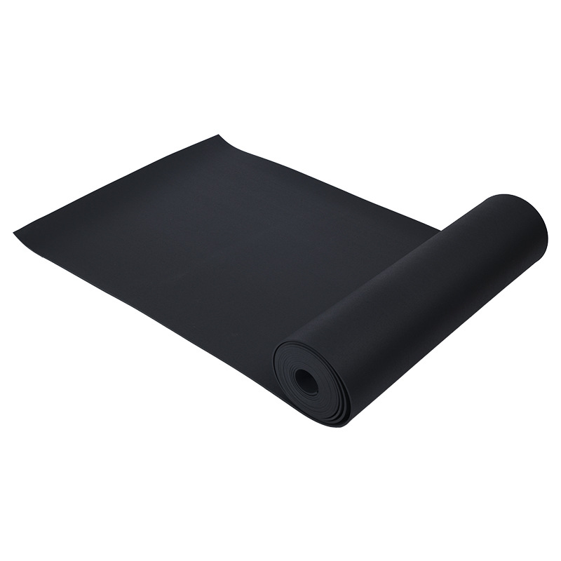 定制室内健身房隔音地胶力量区静音橡胶地垫消音地毯健身地垫厂家