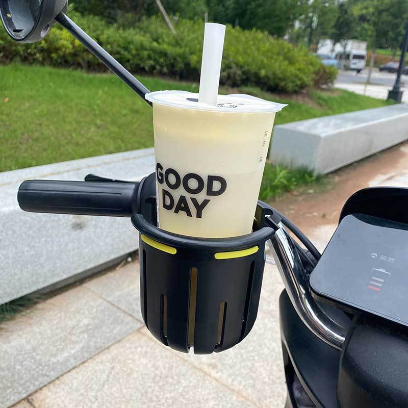 電気自動車ウォーターカップホルダーウォーターボトルホルダーユニバーサル転倒防止超安定した自転車オートバイミルクティーホルダードリンクホルダー|undefined