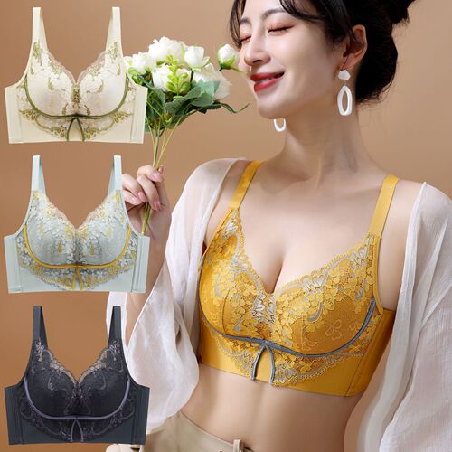 Beauty salon, national fashion, flourishing Japanese and Korean underwear, no steel ring, anti-sagging, secondary breasts, small breasts push-up bra