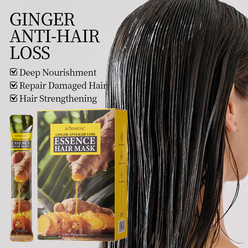 Kormesic Ginger Hair Strengthening Essence Hair Mask Cross-Border Foreign Trade Factory Direct Sales