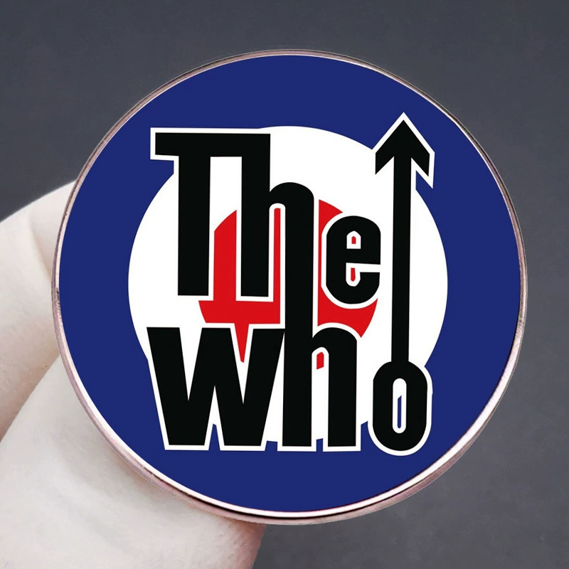 Британская рок-группа The Who брошь The Who музыкальная пуговица металл сплав значок аксессуары